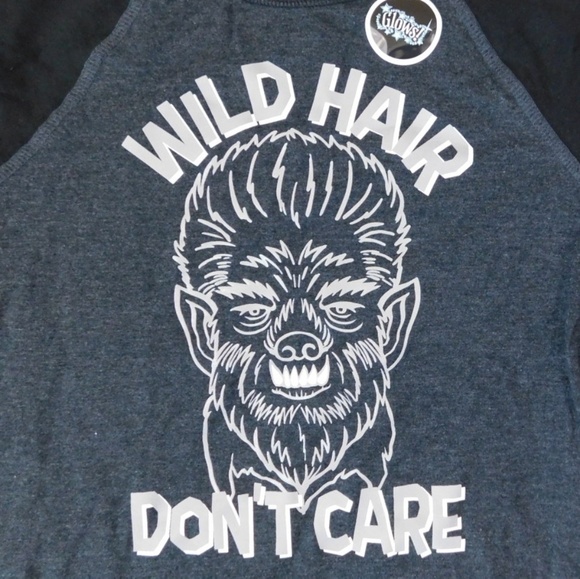 Halloween shirt, warewolf, glow in the dark - Picture 2 of 5